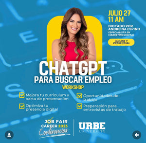 Cómo Utilizar ChatGPT para Buscar Empleo 27 de Julio (Presencial y Online) - andreinaespino