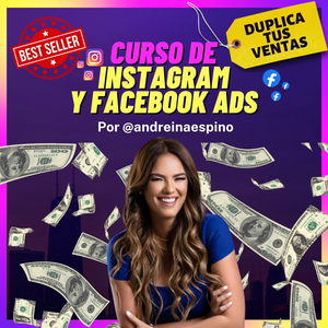 Curso de Instagram y Facebook Ads - andreinaespino
